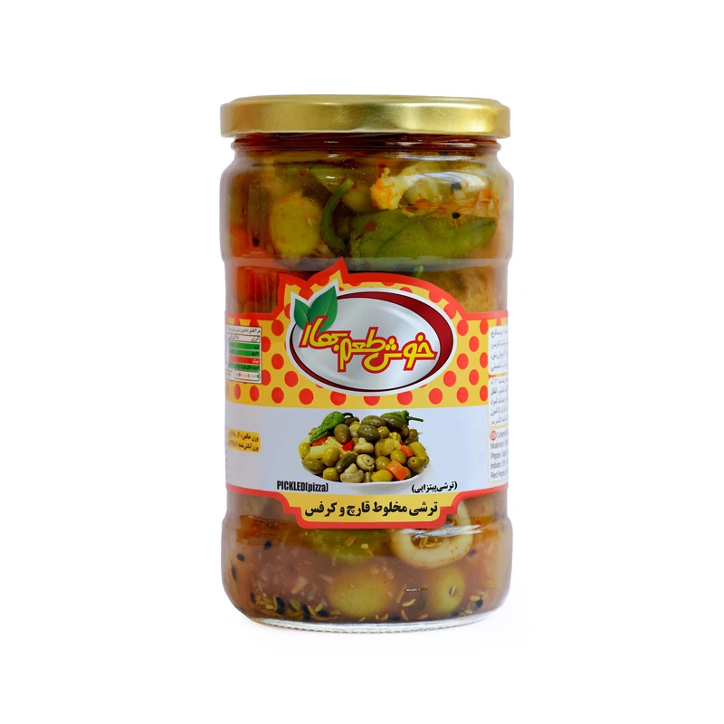 ترشی پیتزایی 680 گ خوش طعم بهار