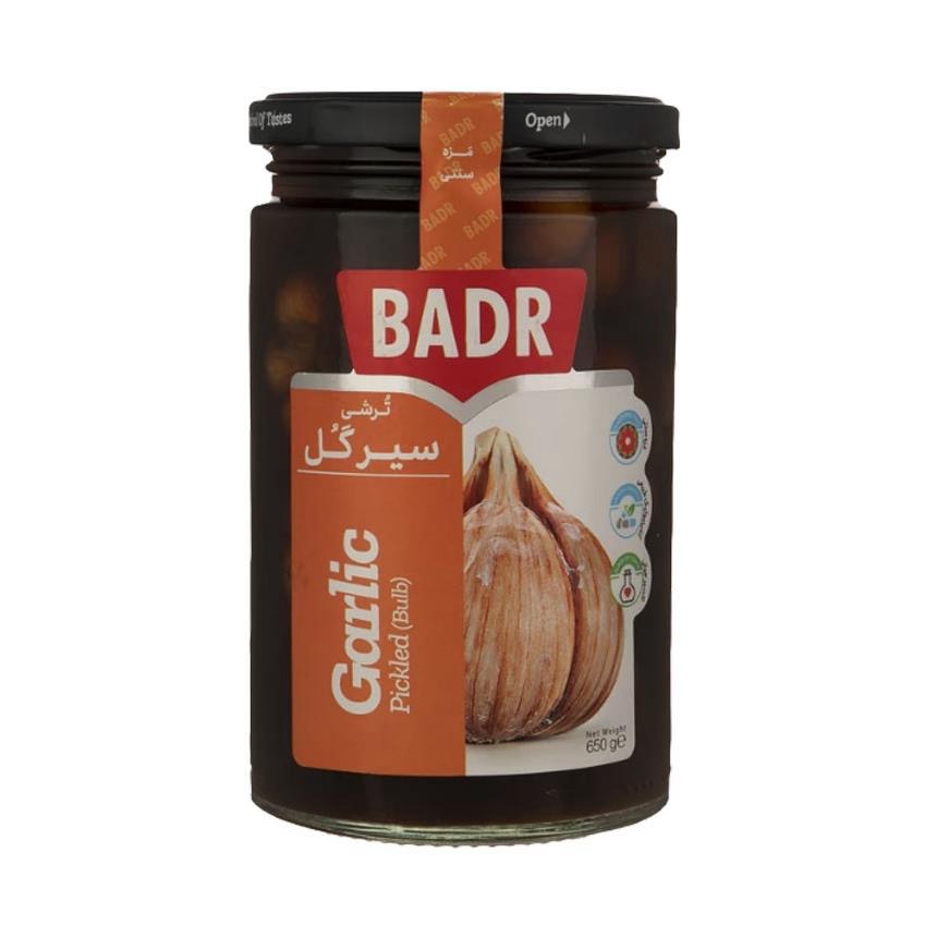 ترشی سیر گل بدر