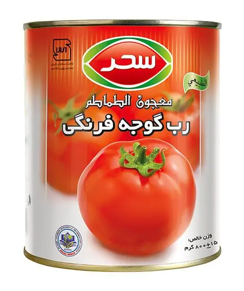 رب گوجه 4۰۰ گرمی قوطی سحر