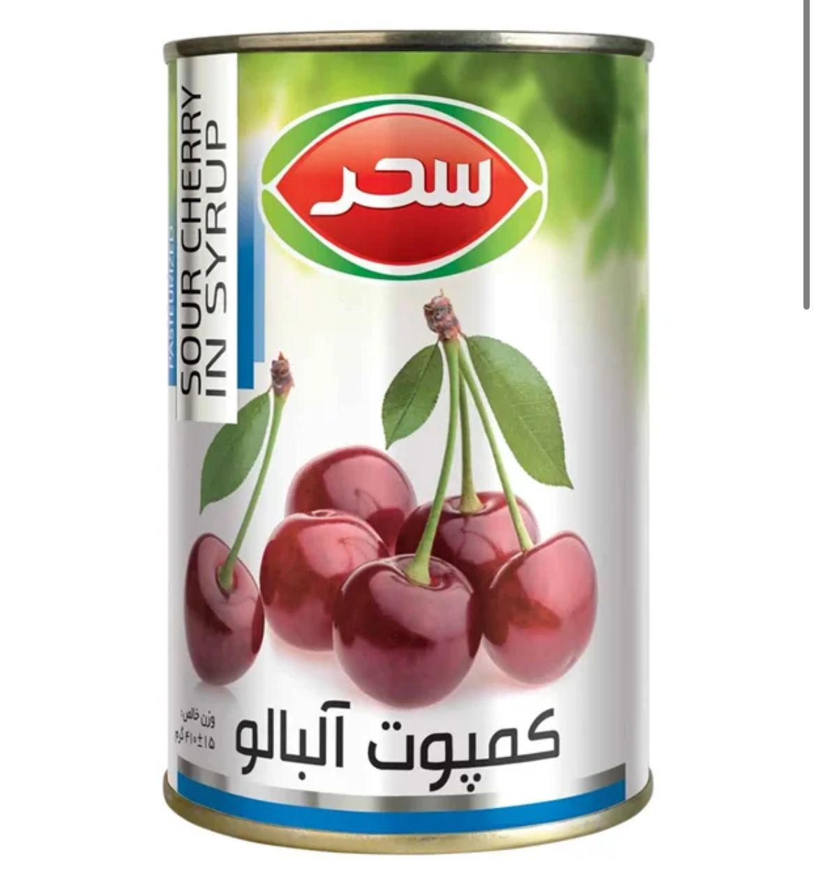 کمپوت آلبالو قوطی سحر