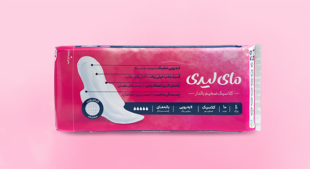 مای لیدی (صورتی) مشبک