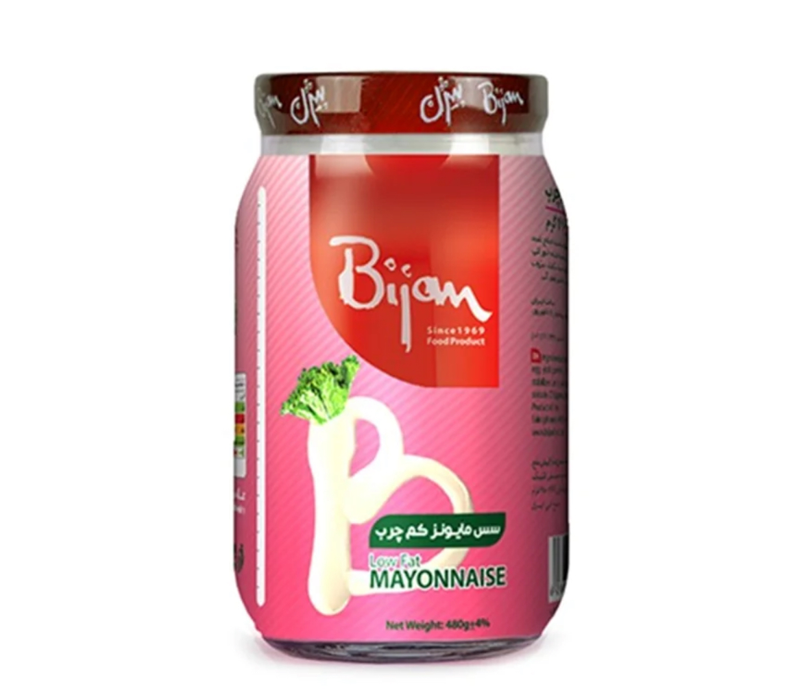 سس کم چرب ۱۰۰۰گرمی شیشه ای بیژن ( قیمت قدیم )