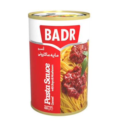 کنسرو مایه ماکارانی بدر