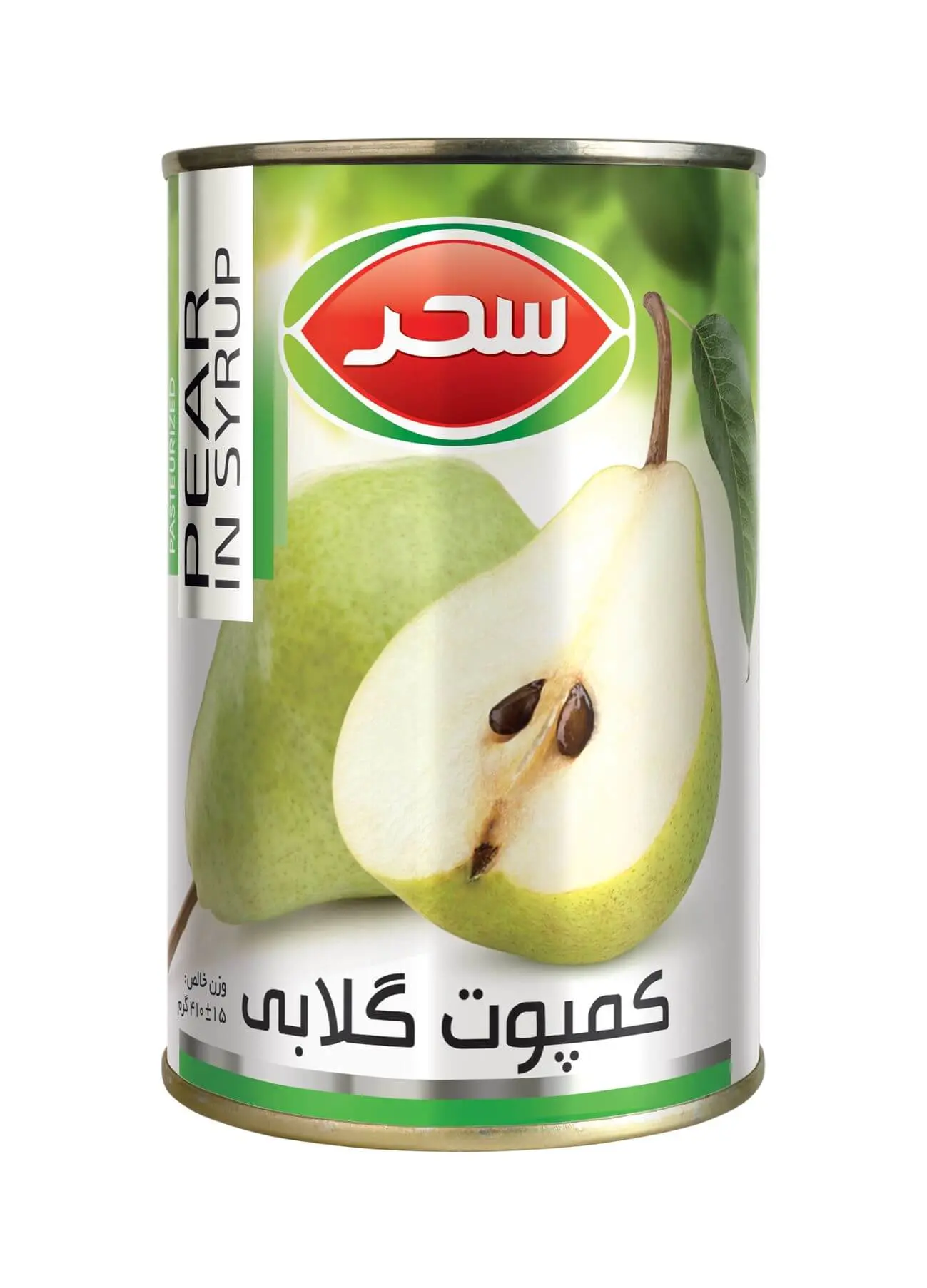 کمپوت گلابی قوطی سحر