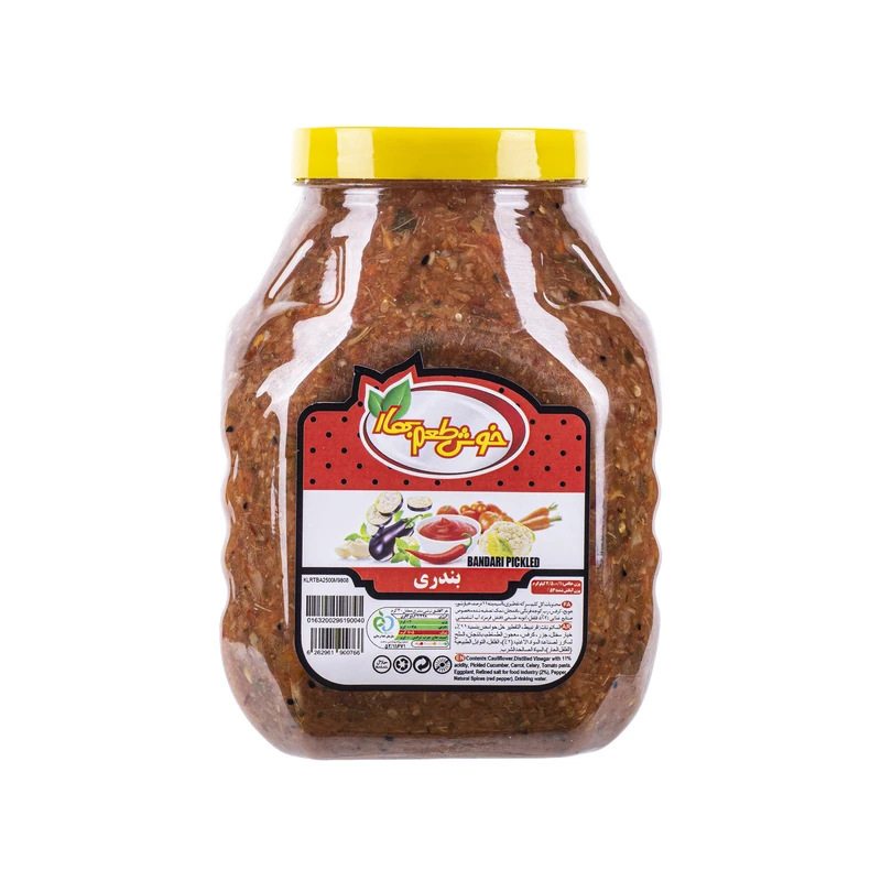 ترشی بندری خوش طعم بهار پت 2.5
