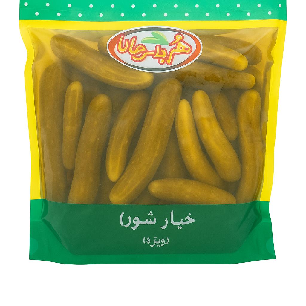 خیارشور ویژه کیسه ای 1100 (کارتن 12 عددی)