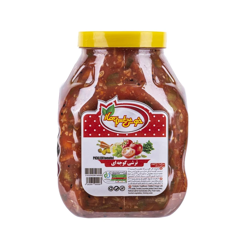 ترشی مشهدی (گوجه ای) خوش طعم بهار پت 2.5