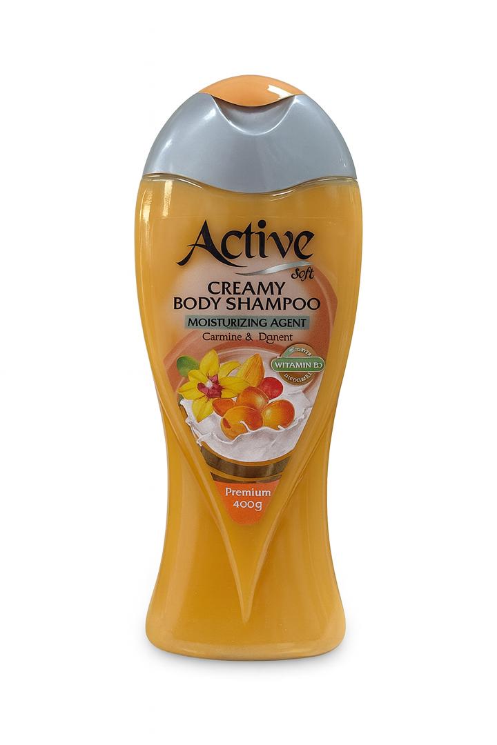 شامپو بدن 400گ كرمي کارامل اكتيو